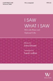 I Saw What I Saw 