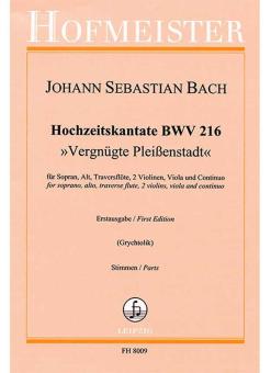 Cantata nuziale Vergnügte Pleißenstadt BWV 216 