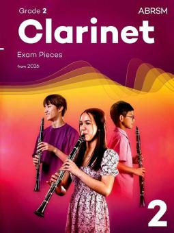 Clarinet Exam Pieces from 2026, ABRSM Grade 2 