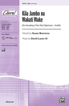Kila Jambo na Wakati Wake Download