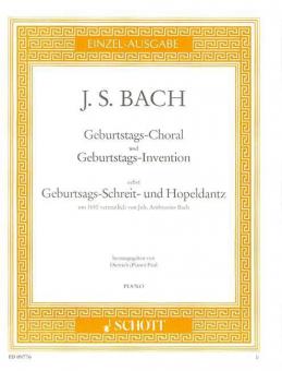 Geburtstags-Choral und Geburtstags-Invention Standard