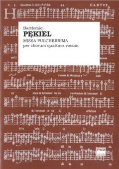 Missa Pulcherrima For 4-Part Choir 