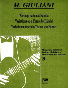 Var Über Ein Thema V Händel 