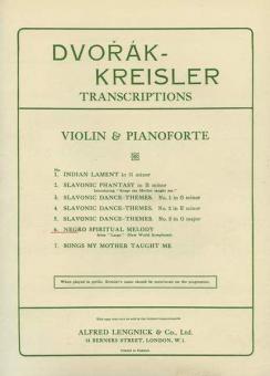 Negro Spritual Melody Op. 95 