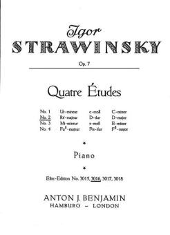 Four Studies Op. 7/2 No. 2 in D major 