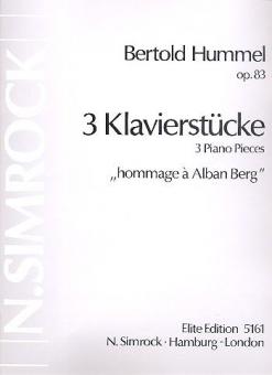 Three Piano Pieces 