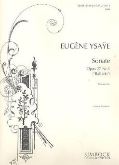 Sonata Op. 27/3 