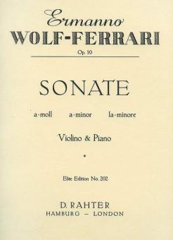 Sonata In A Minor Op. 10 