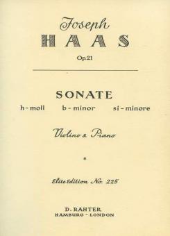 Sonata In B Minor Op. 21 