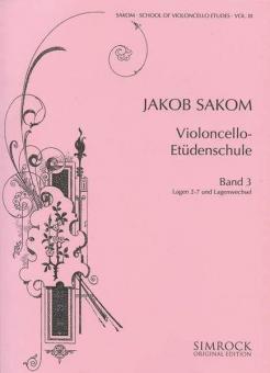 School Of Violoncello Etudes Vol. 3 