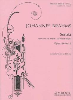 Sonata In E Flat Major op. 120/2 