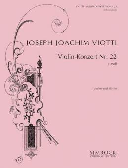 Violin Concerto No. 22 In A Minor 