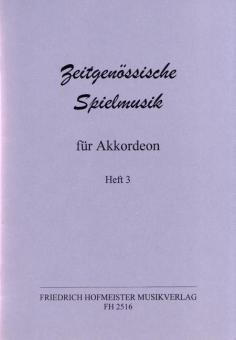 Zeitgenössische Spielmusik Heft 3 