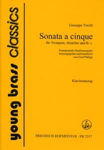 Sonata a cinque für Trompete, Streicher und B.c. 