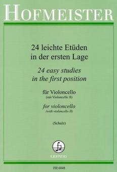 24 leichte Etüden in der 1. Lage 