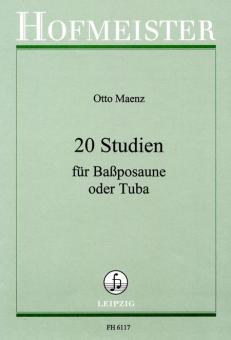 20 Studies for Bass Trombone 