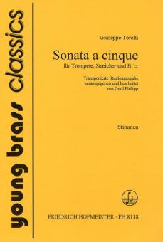 Sonate a cinque für Trompete, Streicher und B. c. 