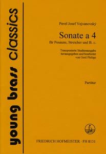 Sonate a 4 für Posaune, Streicher und B. c. 
