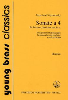 Sonate a 4 für Posaune, Streicher und B. c. 