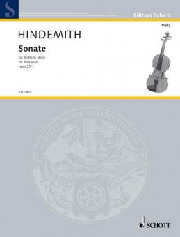Viola Sonata Op. 25/1 Standard
