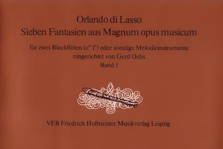 Sieben Fantasien aus Magnum opus musicum Band 1 