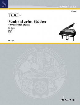 Five Times Ten Etudes Op. 57 Vol. 1 Standard
