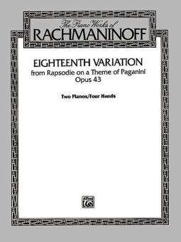 Eighteenth Variation op. 43 Download