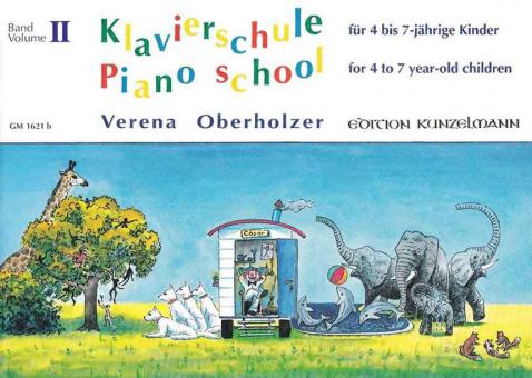 Piano School for 4 to 7 year-old children Vol. 2 