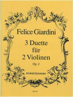 3 Duets for Violin, Op. 2 