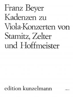 Cadenzas to Viola Concerti 