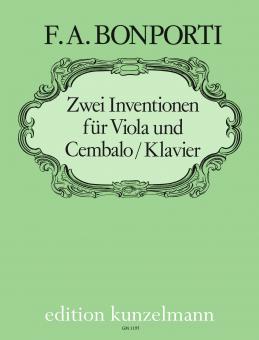 2 Inventions for viola & piano 