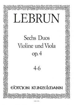 6 Duos, Op. 4 Vol. 2 