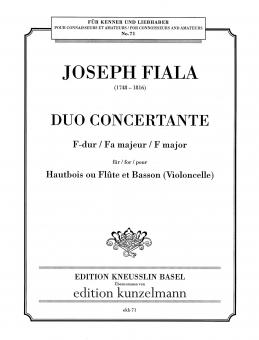 Duo concertant F major 