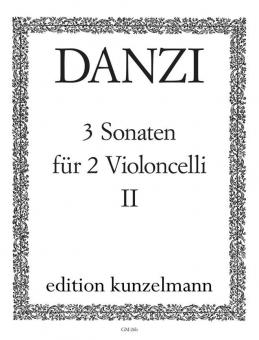 3 Sonatas for 2 Cellos, Op. 1 Vol. 2: Sonata in C major 