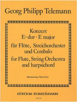 Concerto in E major for Flute, Strings and Basso Continuo 