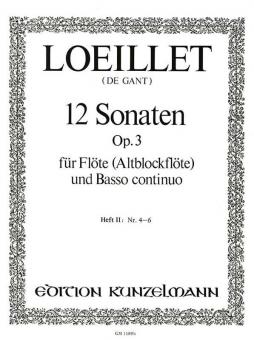 12 Sonatas, Op. 3 Vol. 4 