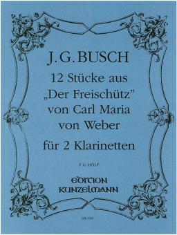 Stücke aus Freischütz für 2 Klarinetten 