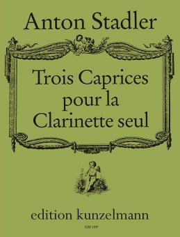 3 Caprices for solo clarinet 