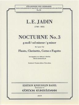 Nocturne No. 3 in G minor 
