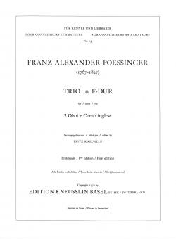 Trio in fa maggiore 