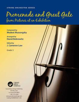 Promenade and Great Gate from Pictures at an Exhibition 
