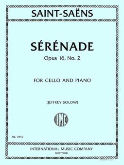 Sérénade, op. 16, No. 2 