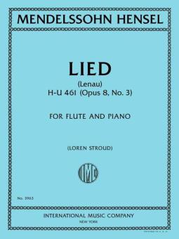 Lied (Lenau), H-U 461 (op. 8, No. 3) 