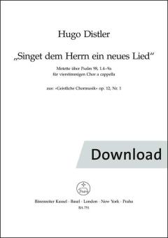 Cantate al Signore un canto nuovo Download