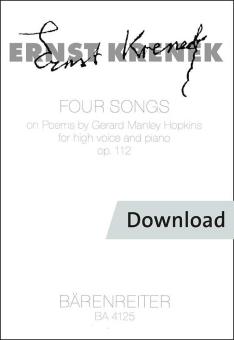 4 Canzoni op. 112 