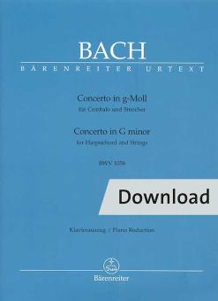 Concerto in sol minore BWV 1058 Download
