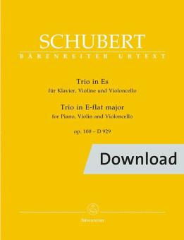 Trio per pianoforte e orchestra D 929 op. 100 Download