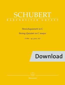 Quintetto per archi in do maggiore op. post 163 D 956 Download