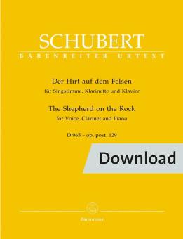 Il pastore sulla roccia D 965 op.post.129 Download