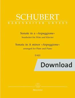 Sonata in la minore D 821 'Arpeggione' Download
